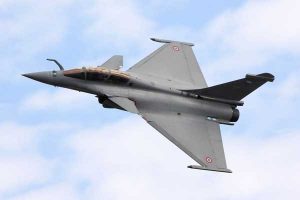 Frankrikes stridsflygplan Rafale-F3 med atomstridsspetsar